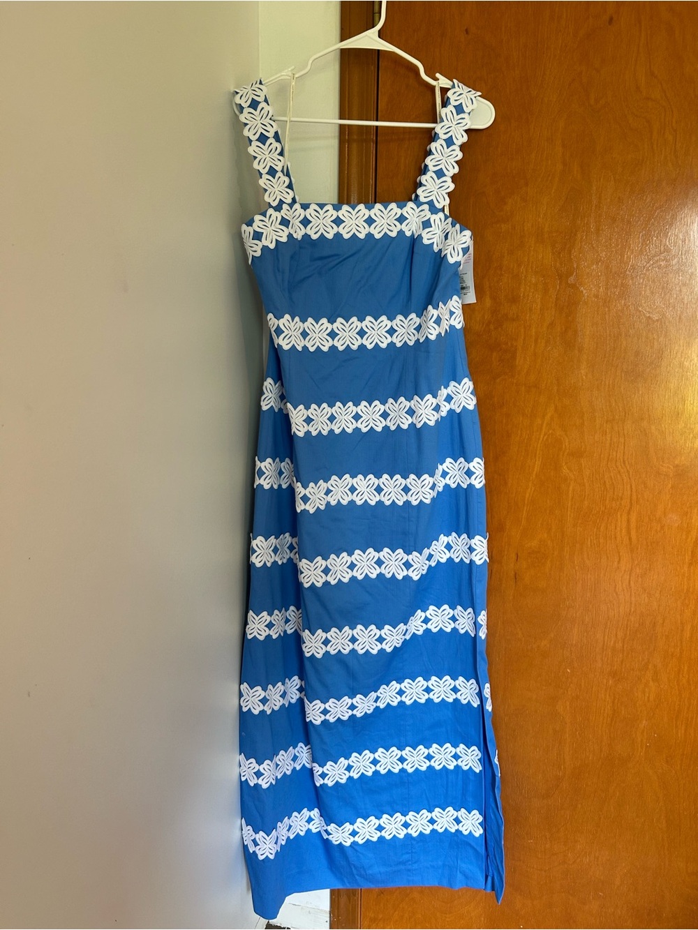 NWT Lilly Pulitzer David maxi dress in sunwashed blue